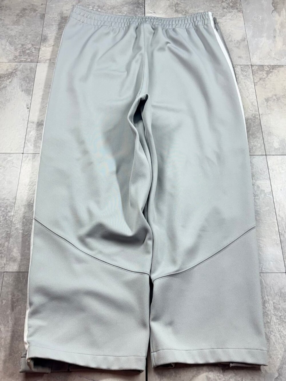 Jordan Jumpman Vintage Y2K Tearaway Pants Men's M Gray Black Baggy - Picture 5 of 7